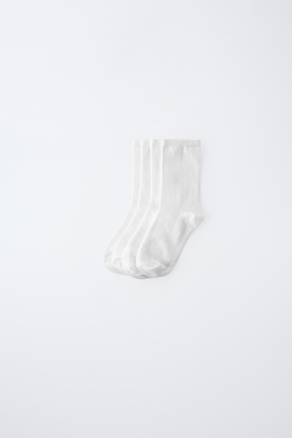 FOUR-PACK OF KNEE-HIGH SOCKS - Zara фото 5