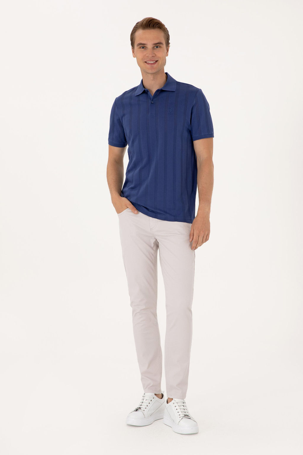 Erkek A__k Lacivert Ti__rt - U.s. polo assn фото 4