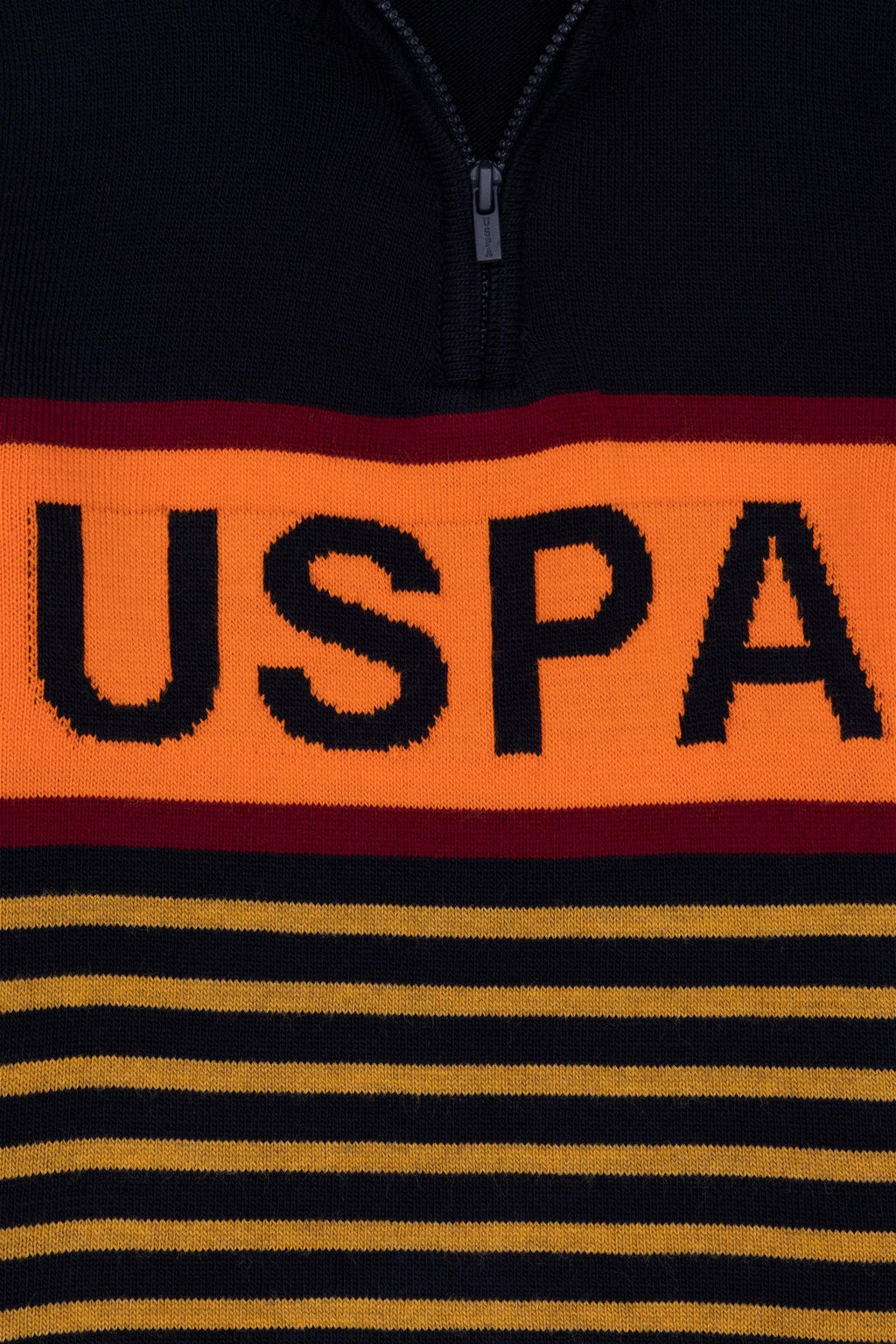 U. S. Polo Assn Темно-синий свитер на молнии для мальчика - U.s. polo assn фото 6