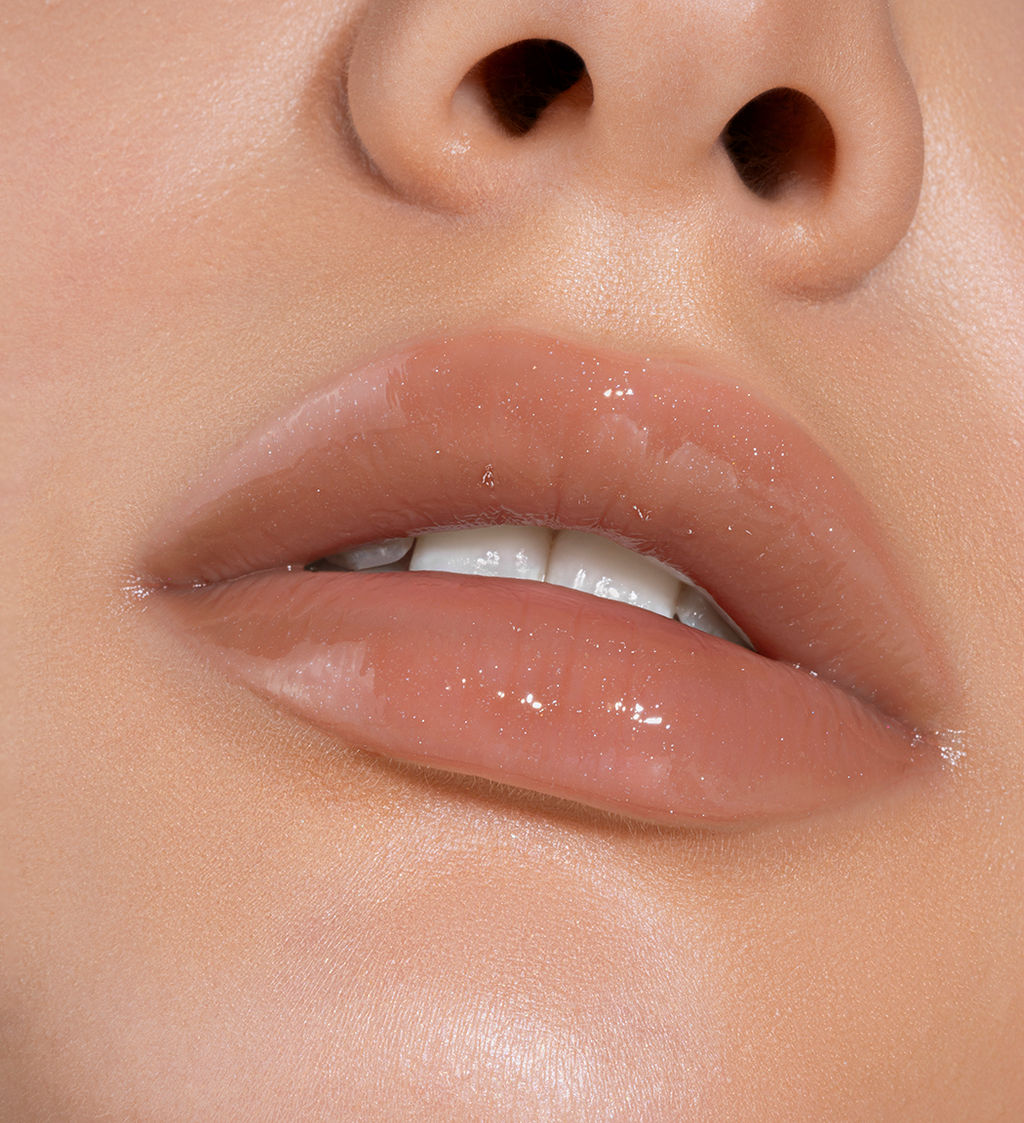 LuxVisage Блеск для губ с эффектом объема тон 507 ICON lips glossy volume DESERT TAUPE 3,4г - Golden rose фото 4