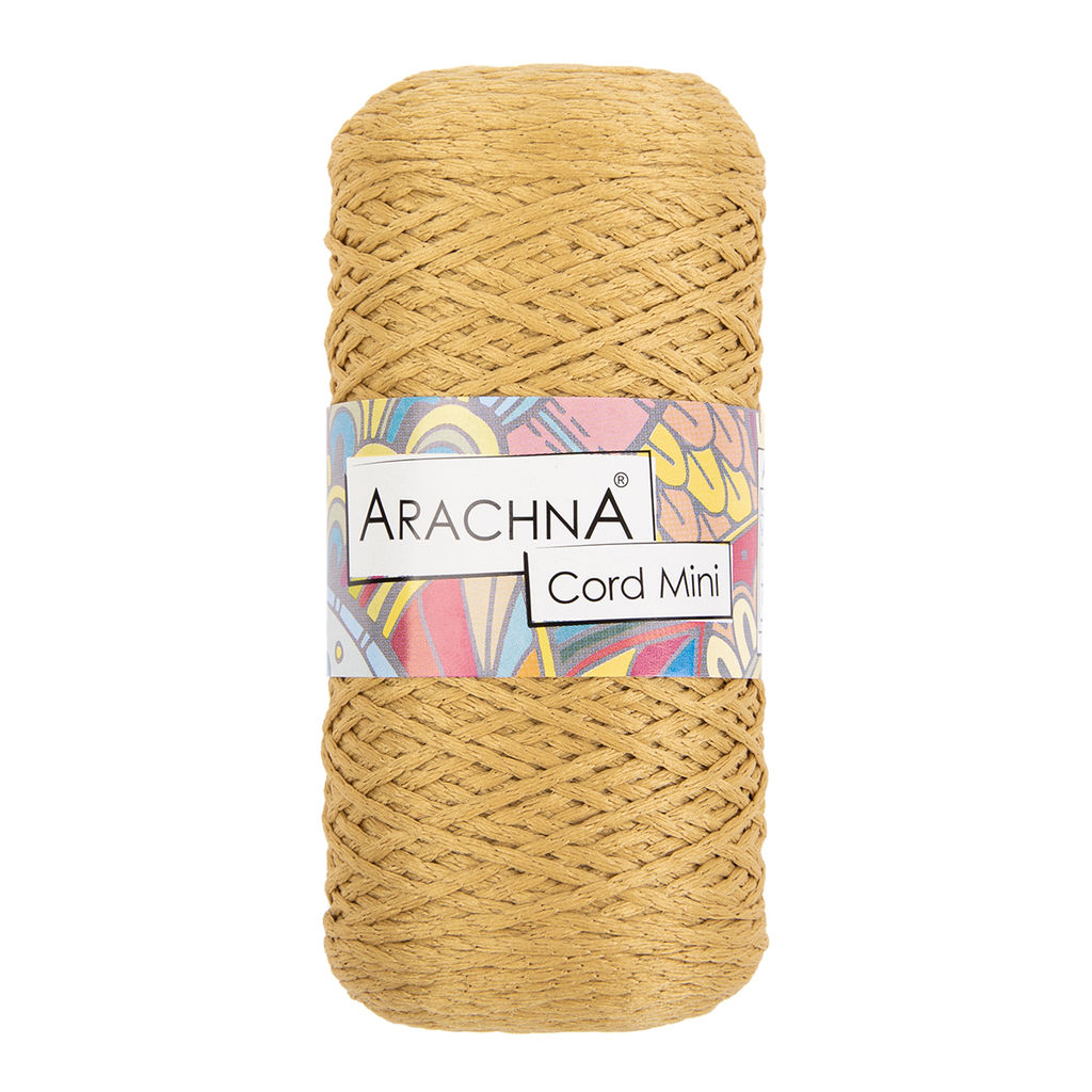 Пряжа ARACHNA Cord Mini 100% полиэфир 3 шт. х 75 г  10 г 200 м  10 м