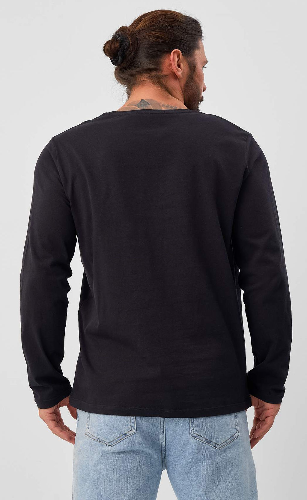 Лонгслив F521-1001-899 black - Fine joyce фото 6