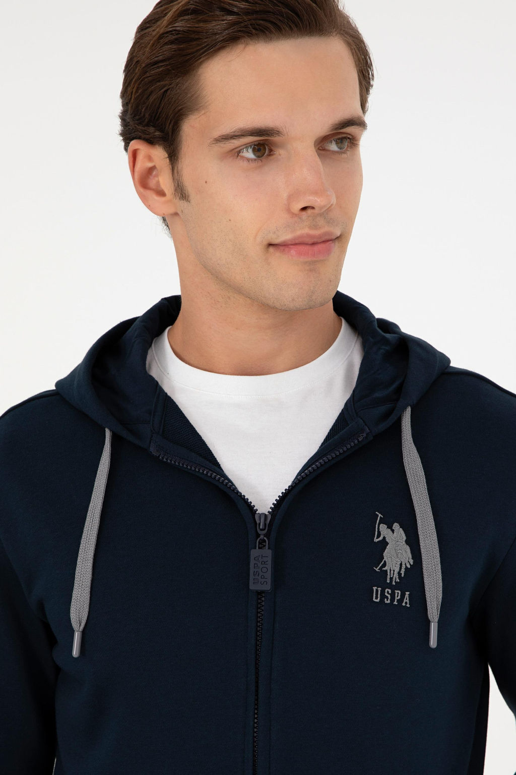 Мужской темно-синий свитшот Неожиданная скидка в корзине - U.s. polo assn фото 2