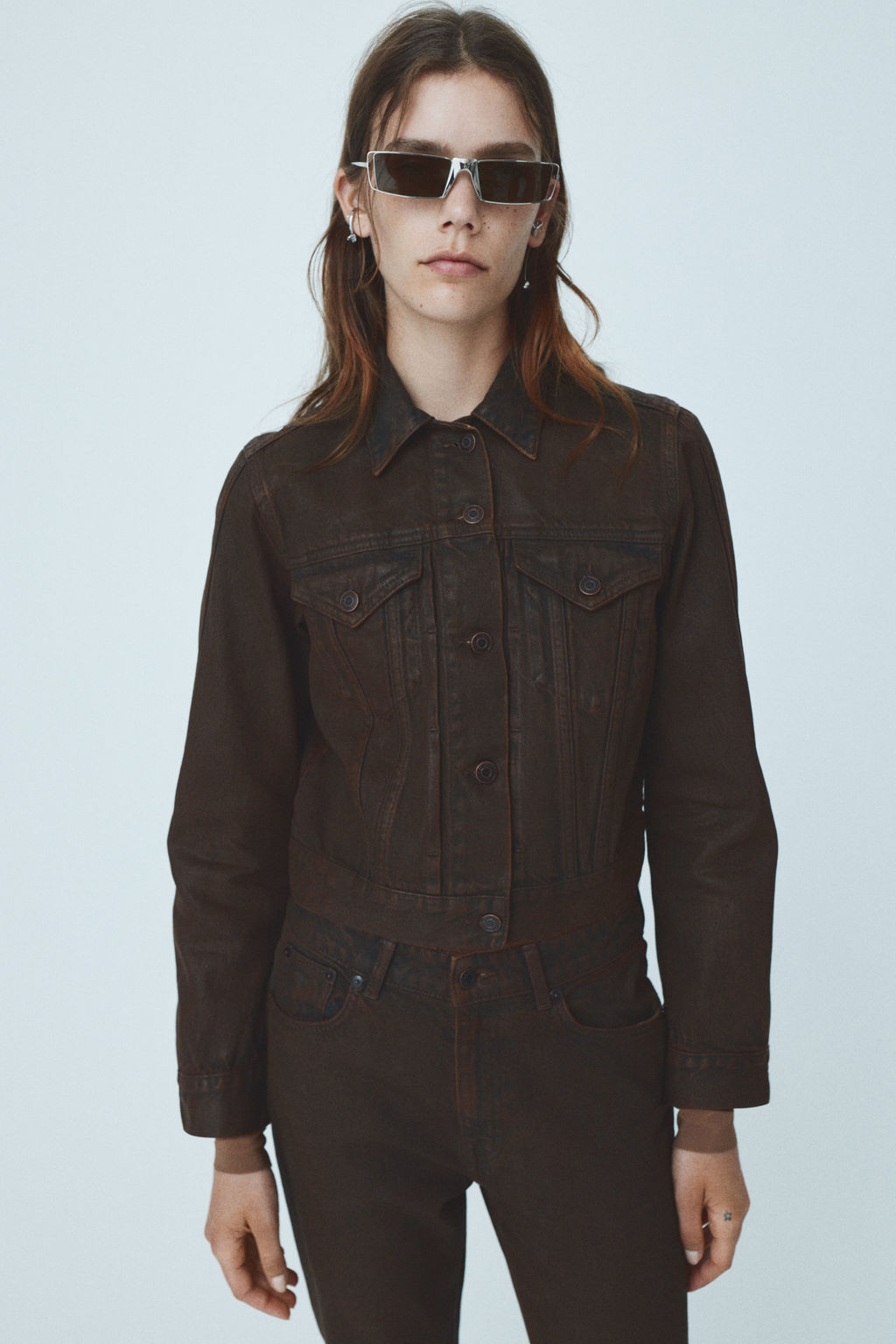 Cazadora denim revestida - H&m фото 3