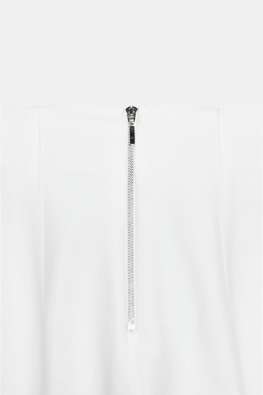HIGH-WAIST TROUSERS WITH BACK ZIP - Zara фото 29