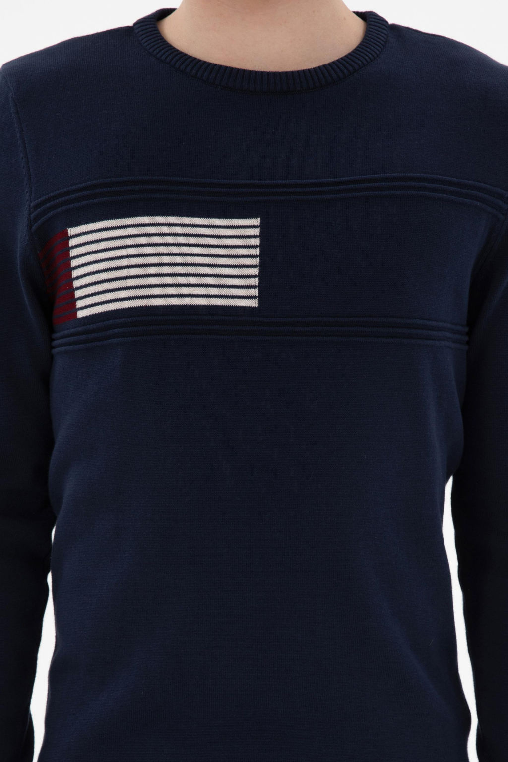 Мужской темно-синий свитер - U.s. polo assn фото 6