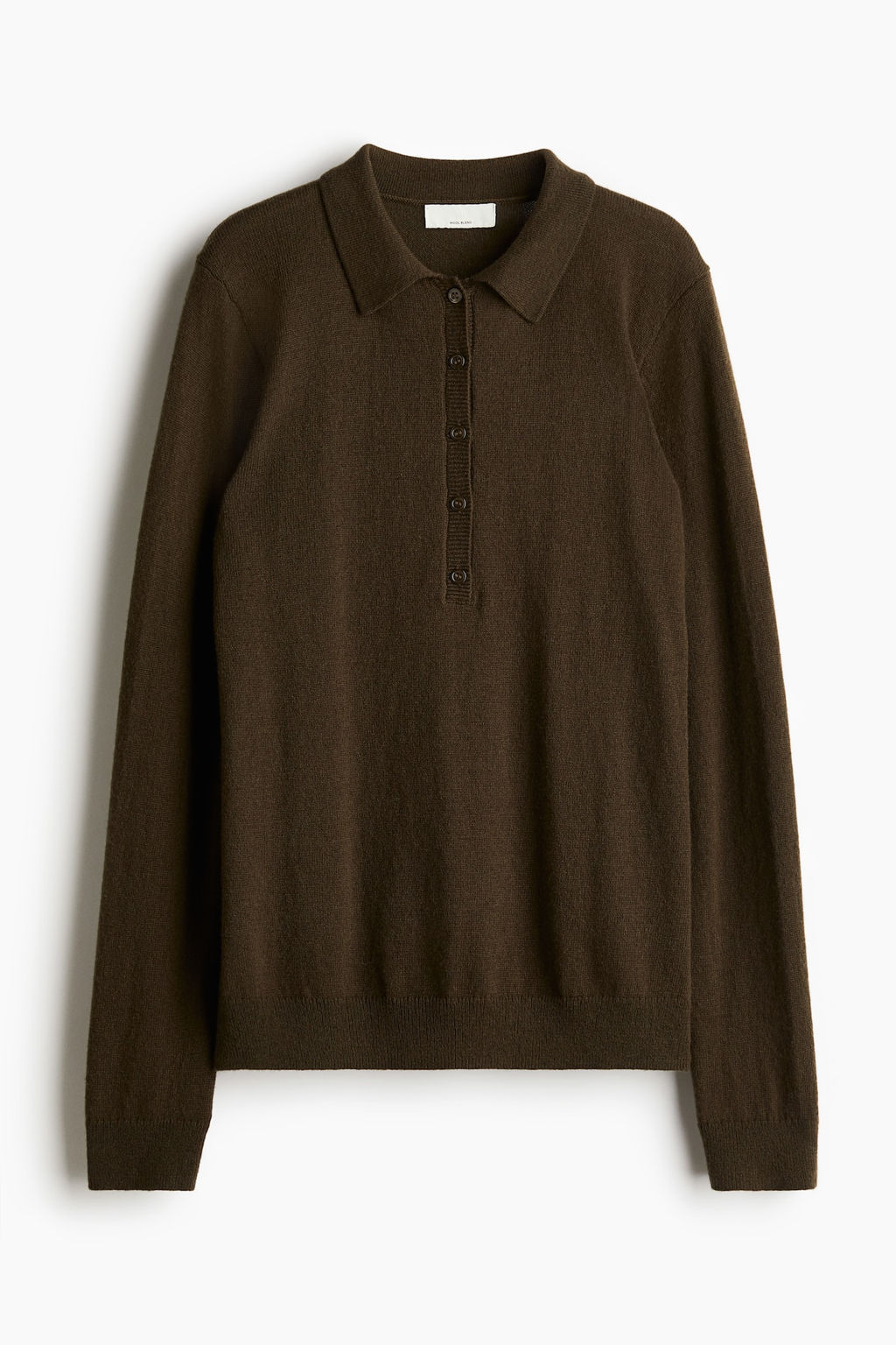 Polo en mezcla de lana - H&m фото 4