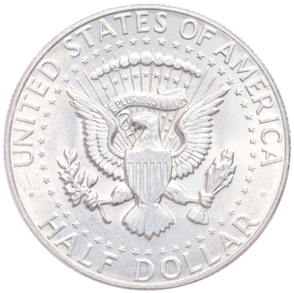 1/2 доллара (50 центов) 1966 года США