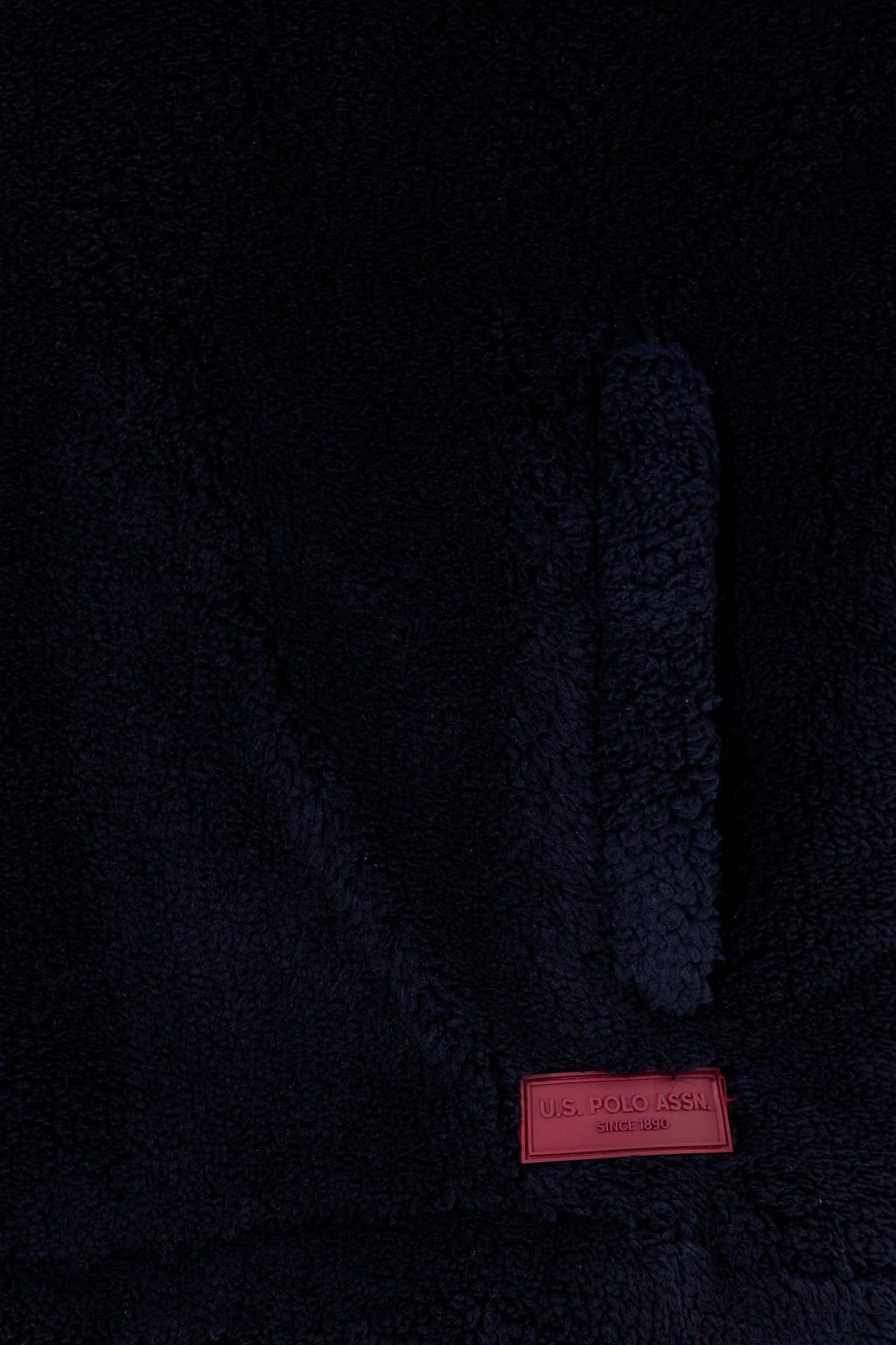 U. S. Polo Assn Мужской темно-синий комфортный свитшот с воротником стойкой - U.s. polo assn фото 7