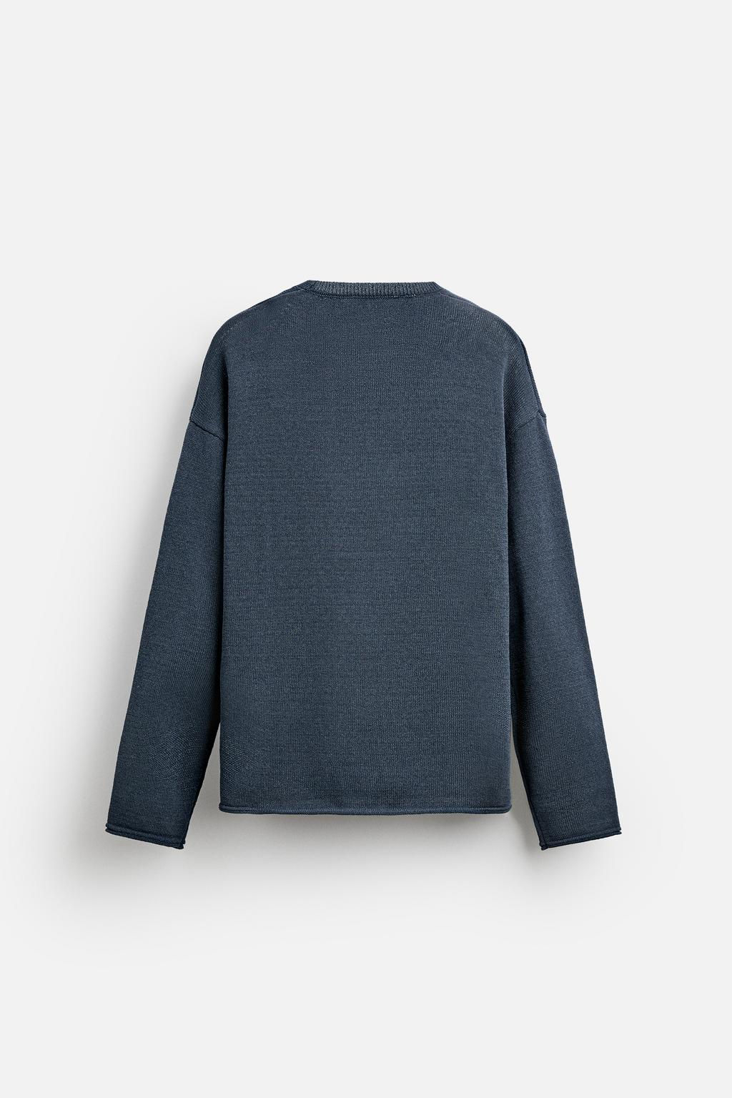 SWEATER WITH RAISED FINISH - Zara фото 8