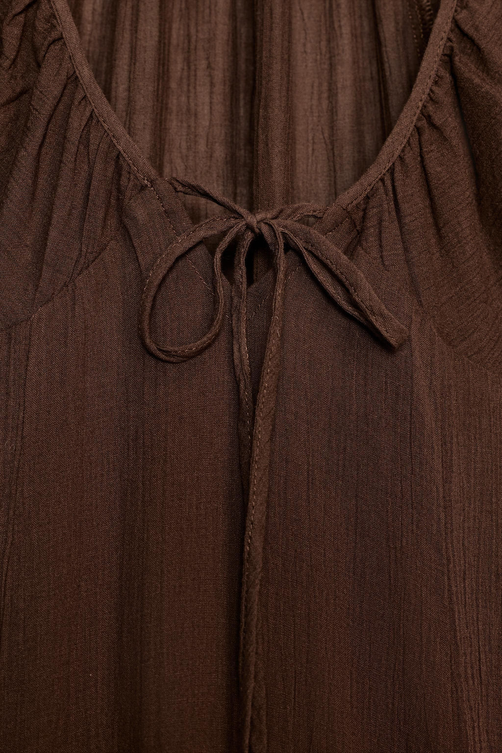 CHIFFON GODET MIDI DRESS - Zara фото 9