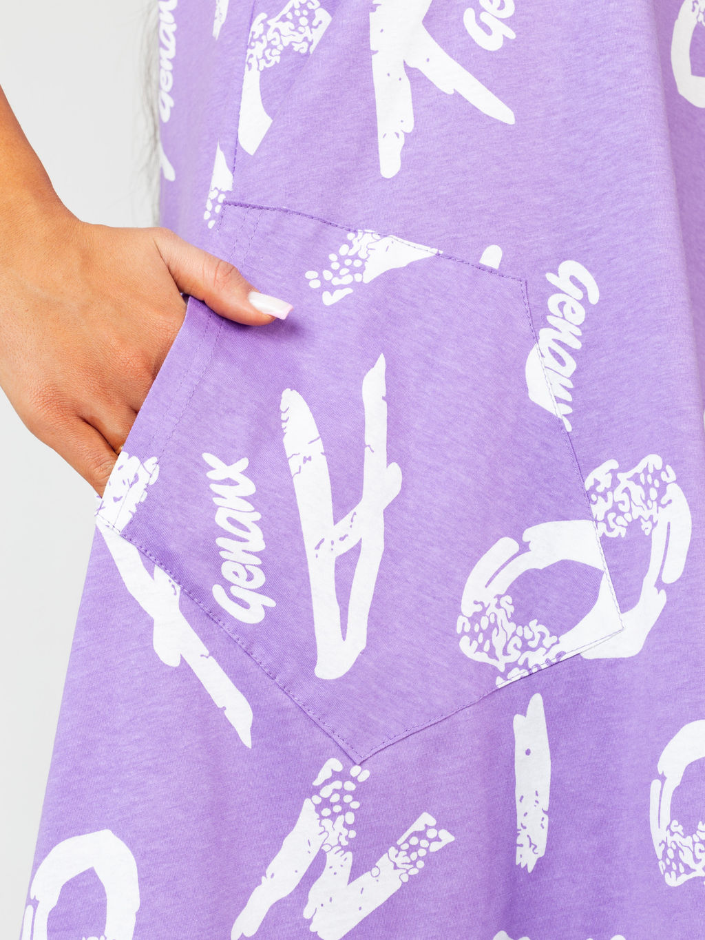 Сарафан женский кулирка ДАРИНА СИРЕНЬ - Domtrik фото 2