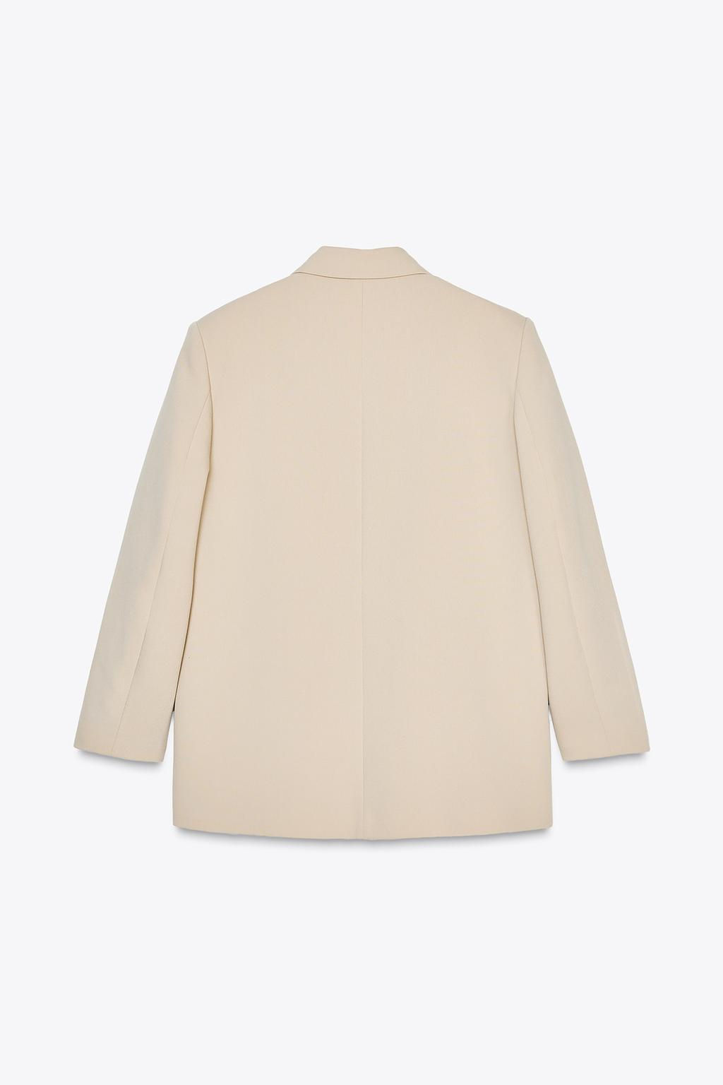 OVERSIZE DOUBLE-BREASTED BLAZER - Zara фото 17
