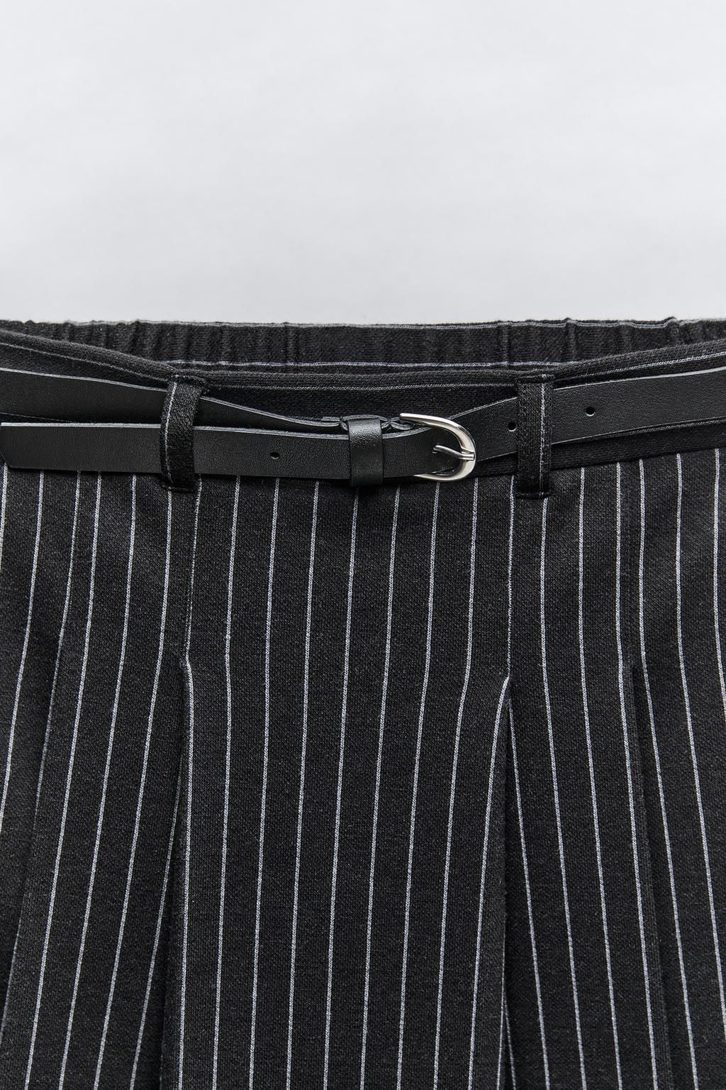 PINSTRIPE BERMUDA SKORT - Zara фото 4