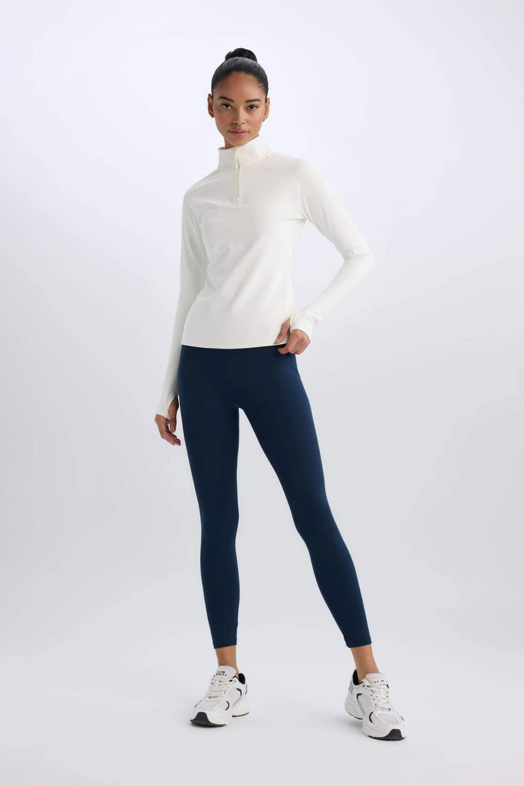 DeFactoFit Beli Saran Sporcu Tayt  фото 7