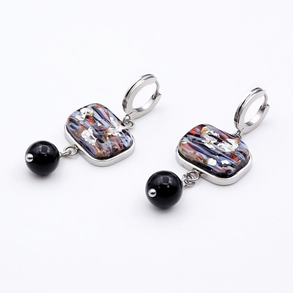 Серьги из муранского стекла - Vloes фото 2