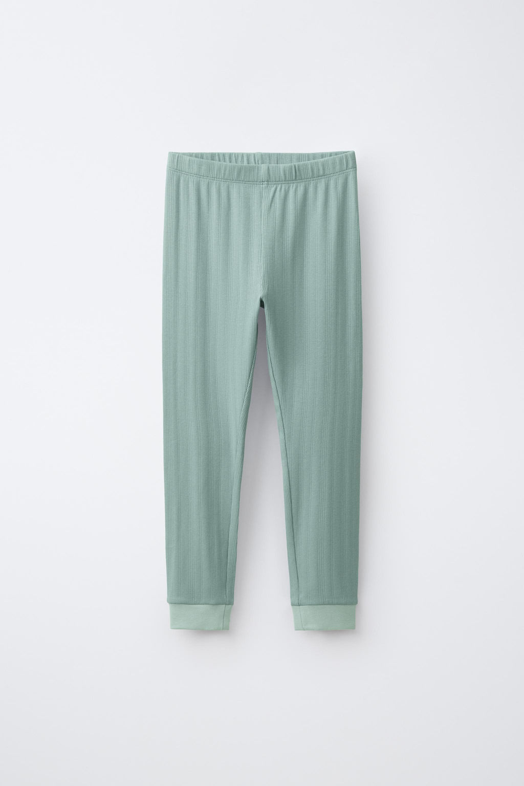 6-14 A?OS/ PIJAMA TEXTURA LISO / Verde - Zara фото 3