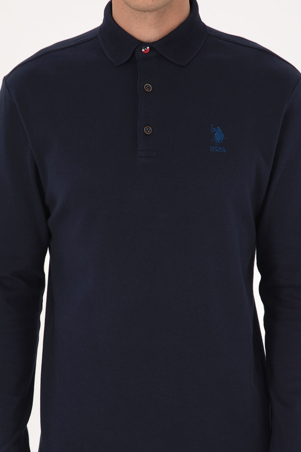 Erkek Lacivert Basic Sweatshirt - U.s. polo assn фото 13