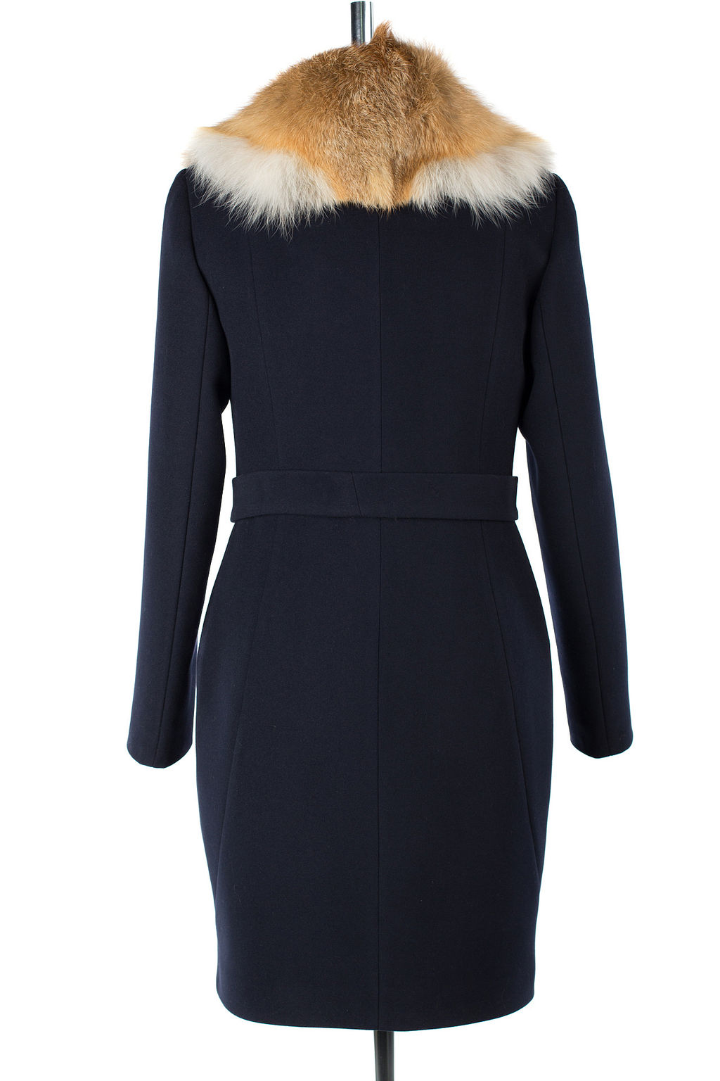 Мех натуральный (лиса) Пальто утепленное Холлофайбер 300 - El podio фото 5