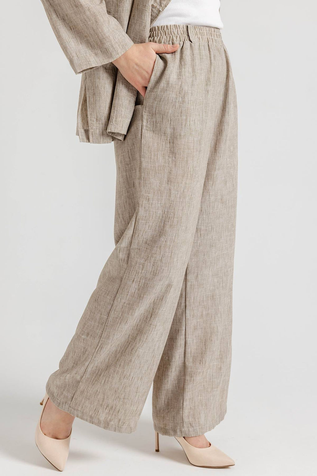 Брюки женские 218/01/Бежевый