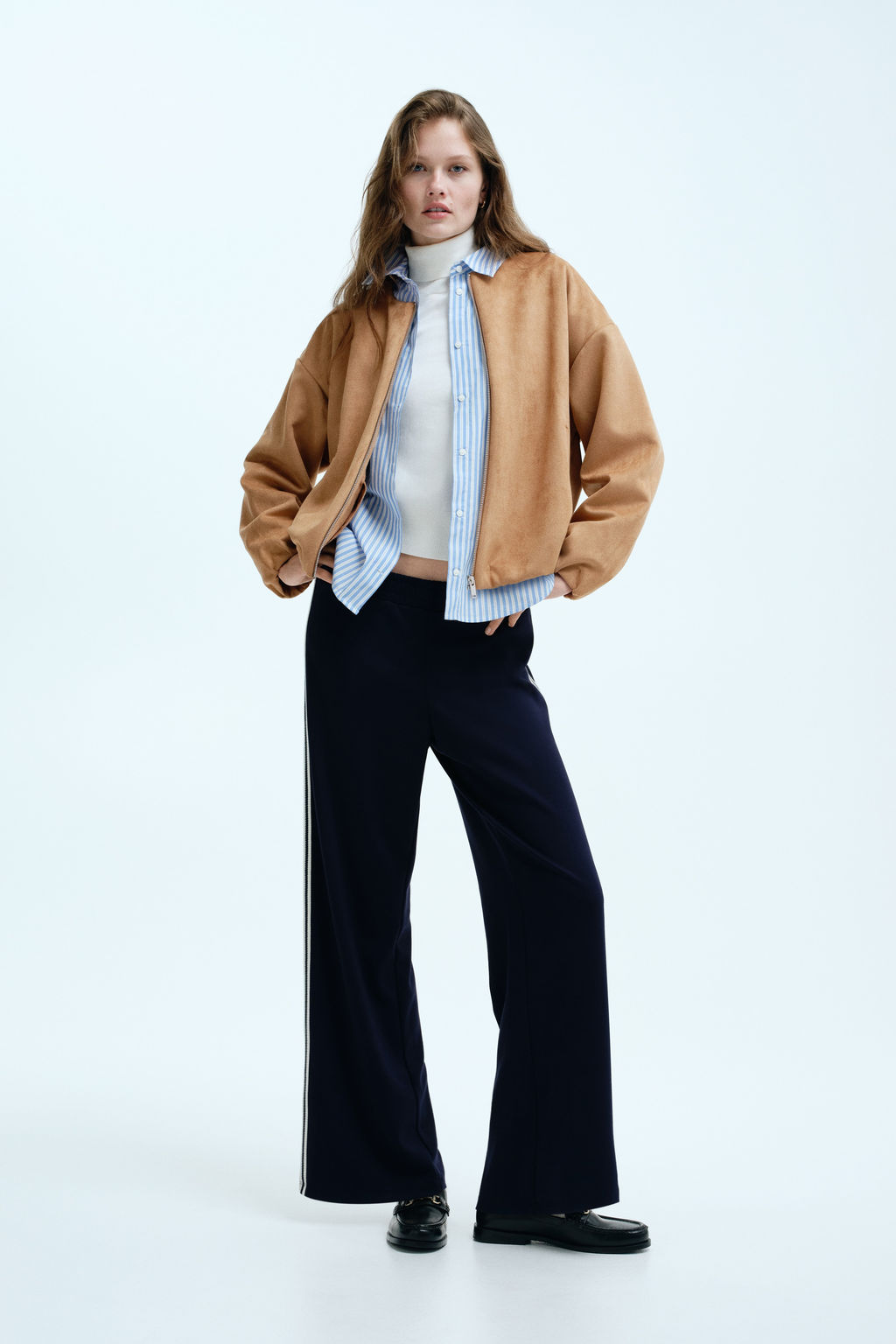 Chaqueta oversize de punto - H&m фото 5