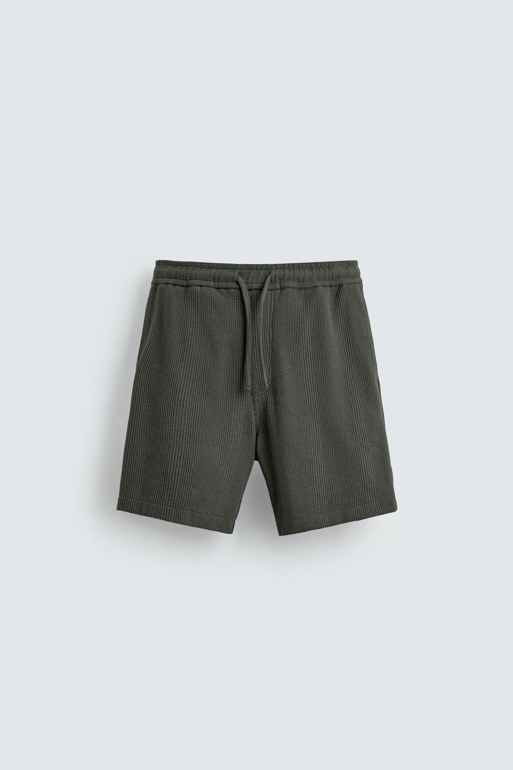 BERMUDA RELAXED FIT ESTRUCTURA / Khaki