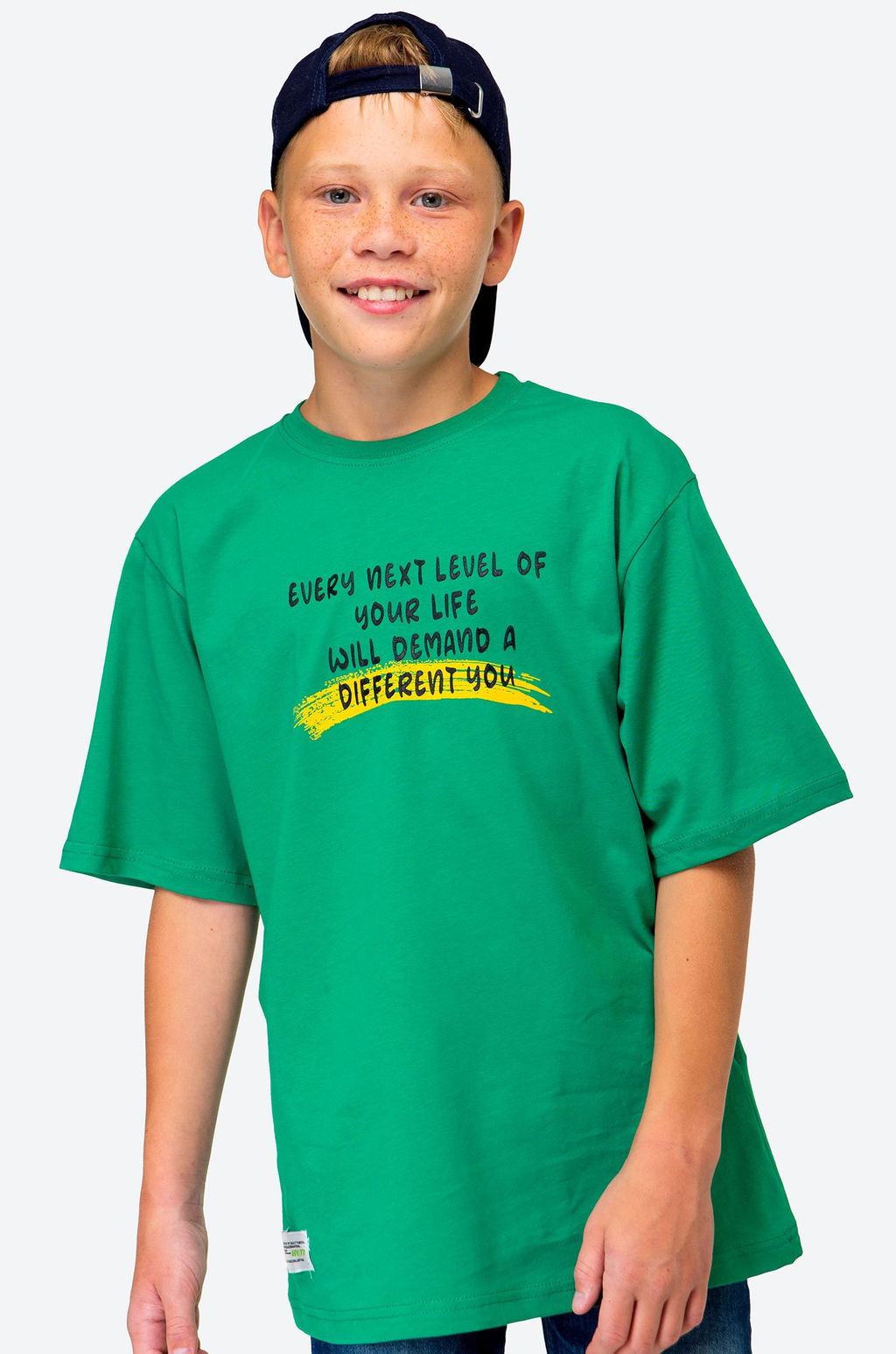 Футболка оверсайз из хлопка для мальчика First Kids  фото 8