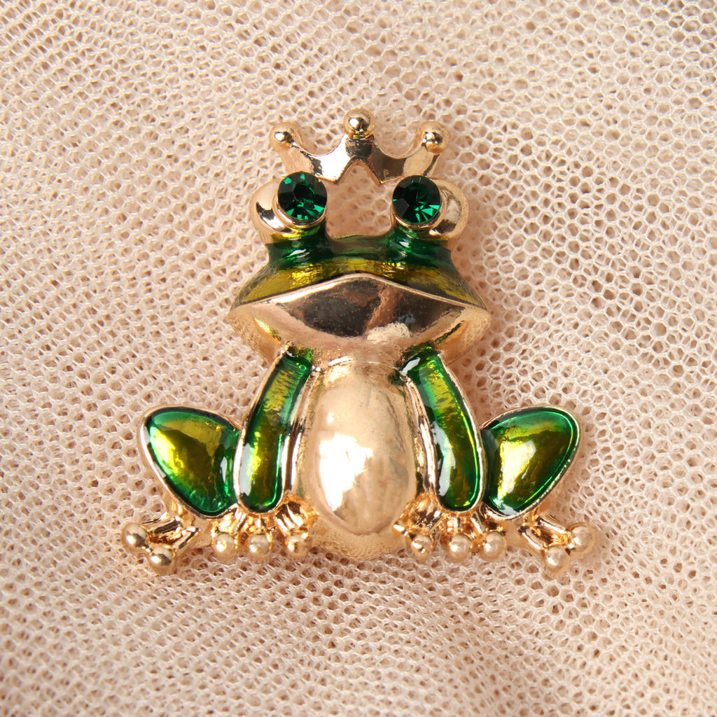 Брошь Царевна Лягушка / 4012 /уп 24/