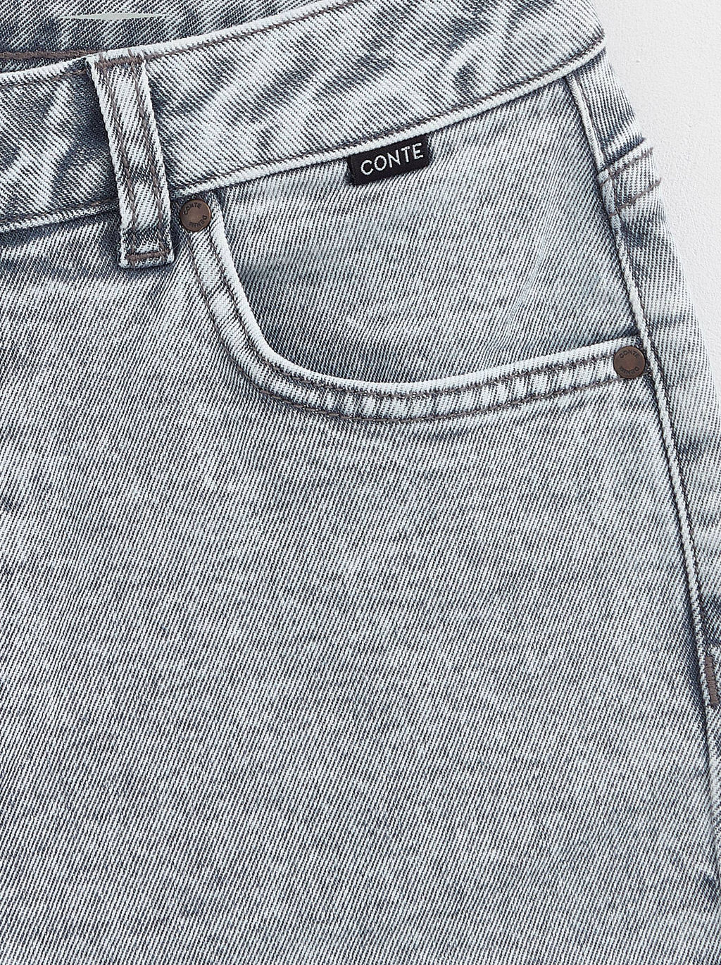 CONTE CON-656 Джинсы mom fit с высокой посадкой vintage-grey