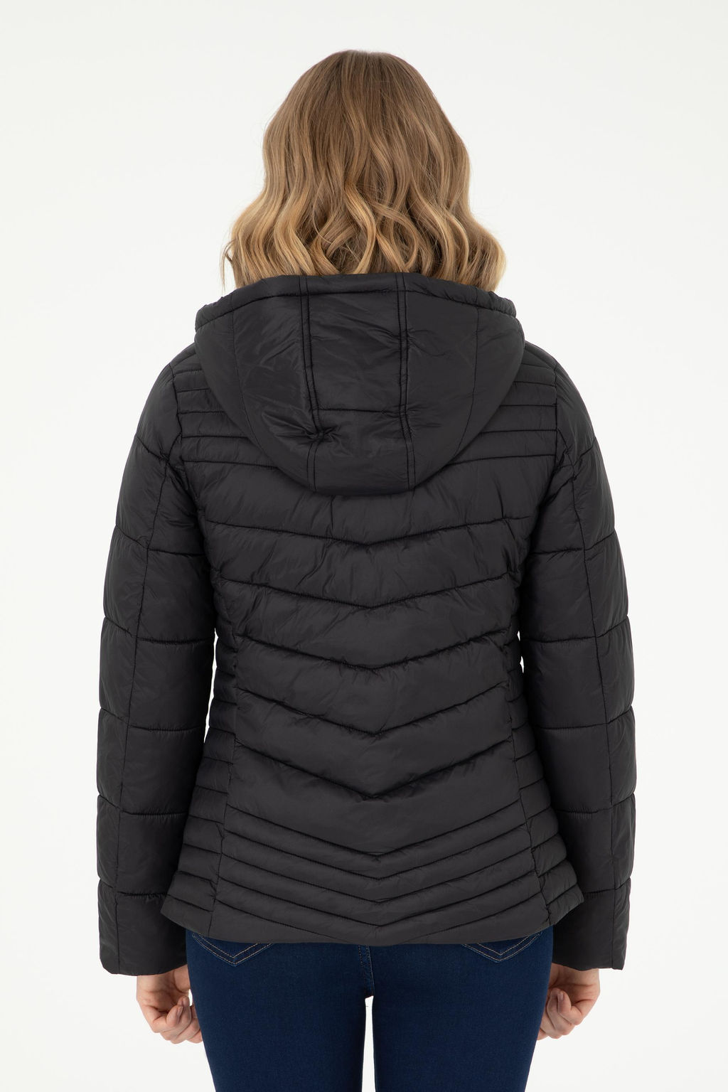 Женское черное пальто Неожиданная скидка в корзине - U.s. polo assn фото 5