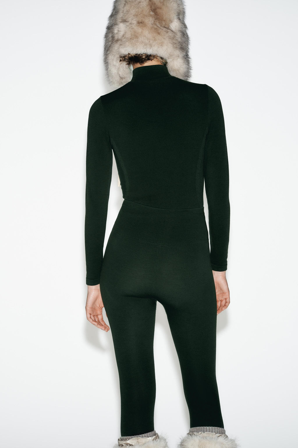 SEAMLESS LEGGINGS WITH MERINO WOOL SKI COLLECTION - Zara фото 3