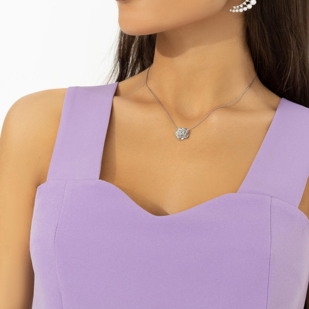 Топ приталенного силуэта, Безупречный силуэт (lilac) - Charutti фото 3