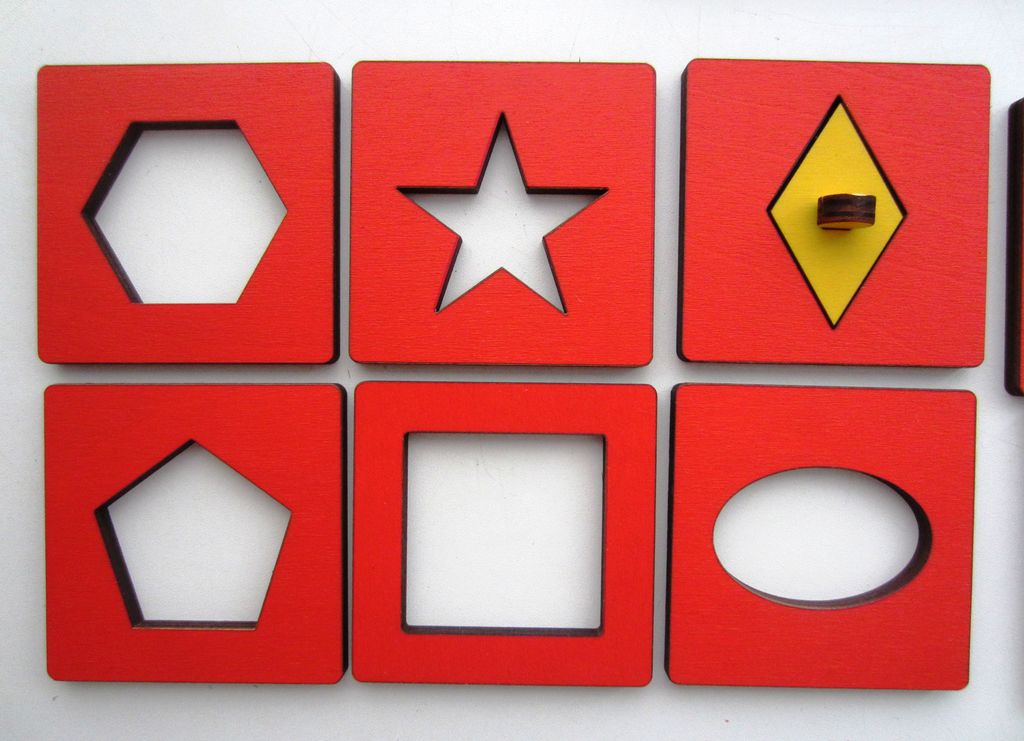 Рамки-вкладыши М.Монтессори Трафареты - Smiledecor фото 4