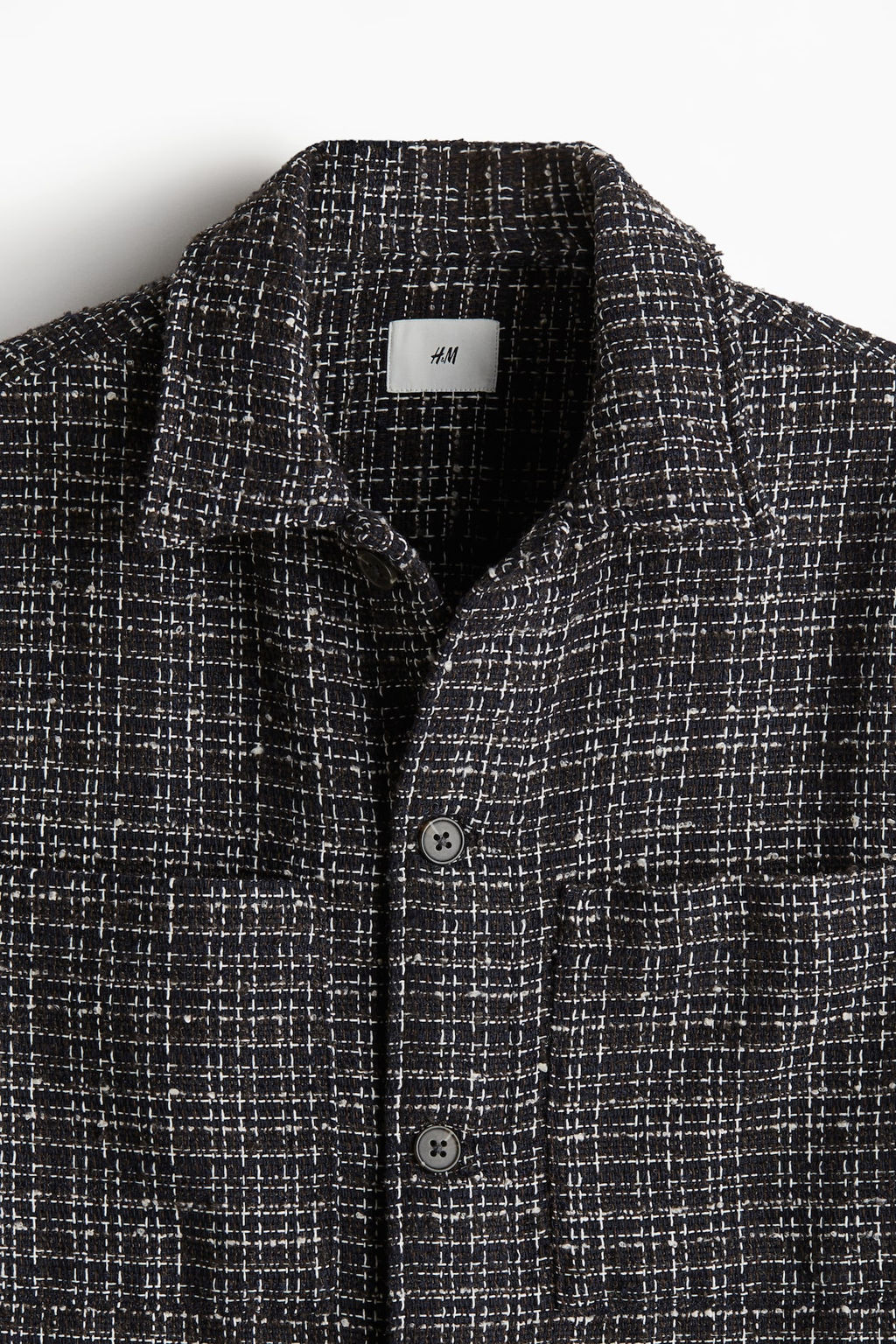 Sobrecamisa gofrada Regular Fit - H&m фото 7