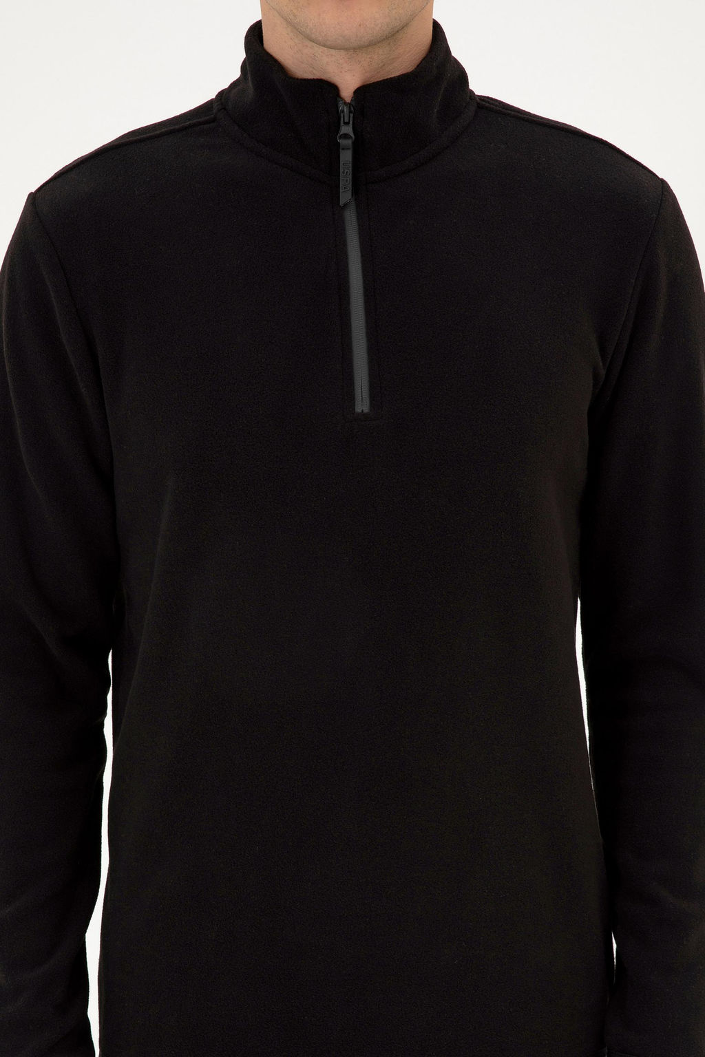 Erkek Siyah Basic Sweatshirt Sepette S_rpriz _ndirim - U.s. polo assn фото 6