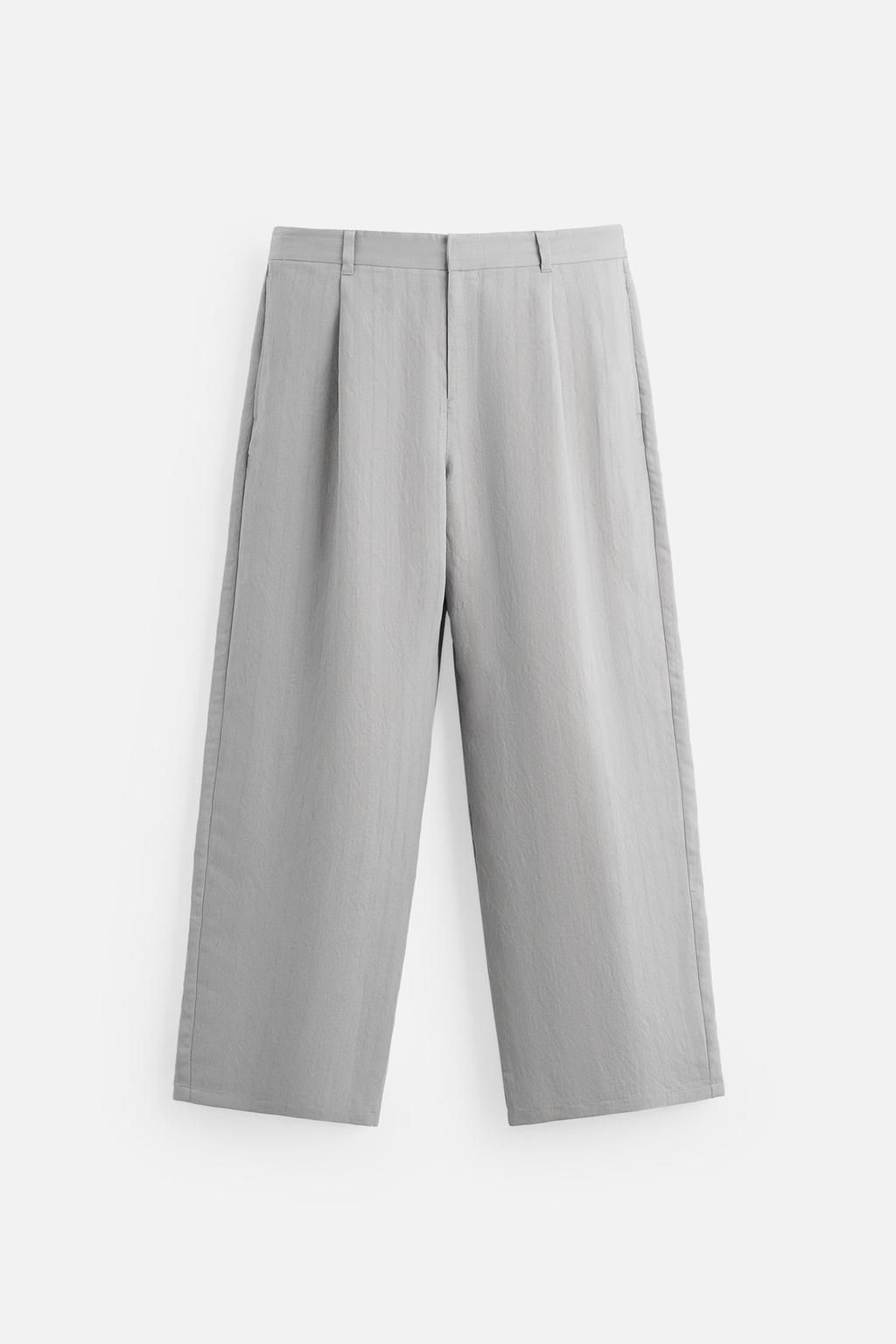 RELAXED FIT FLOWING TROUSERS