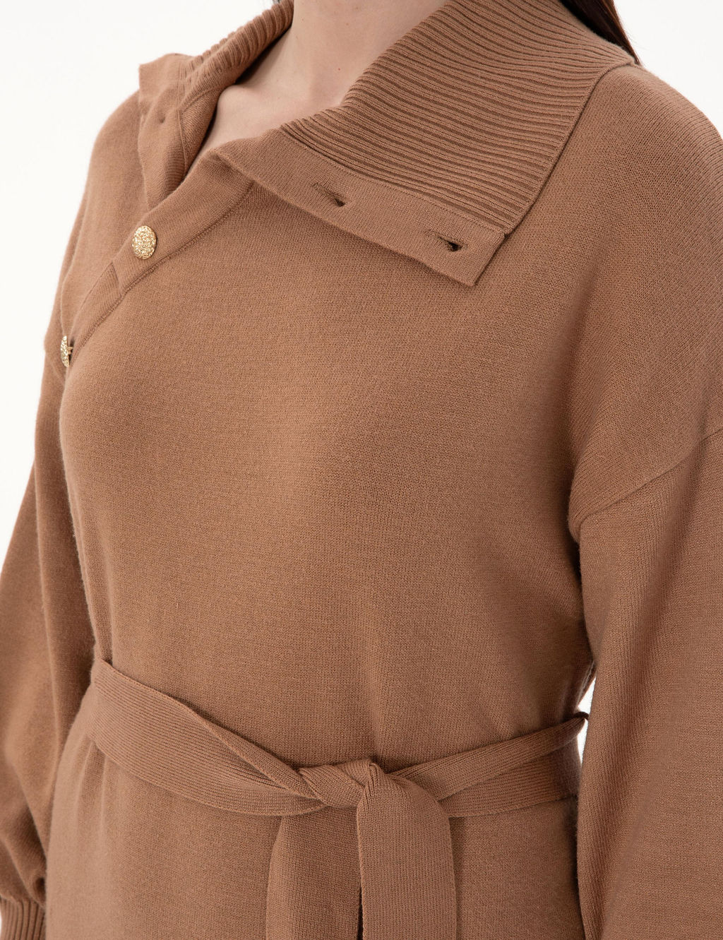 Camel Comfort Fit Triko Elbise - Pierre cardin фото 6