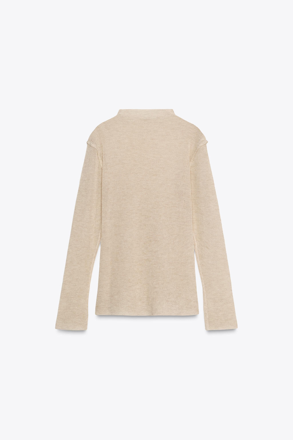 HIGH NECK KNIT SWEATER - Zara фото 6