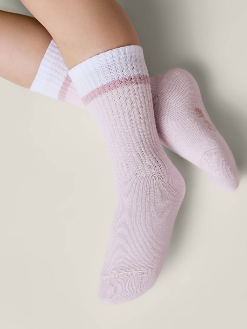 Цена за 2 пары. Носки детские, светло-розовый