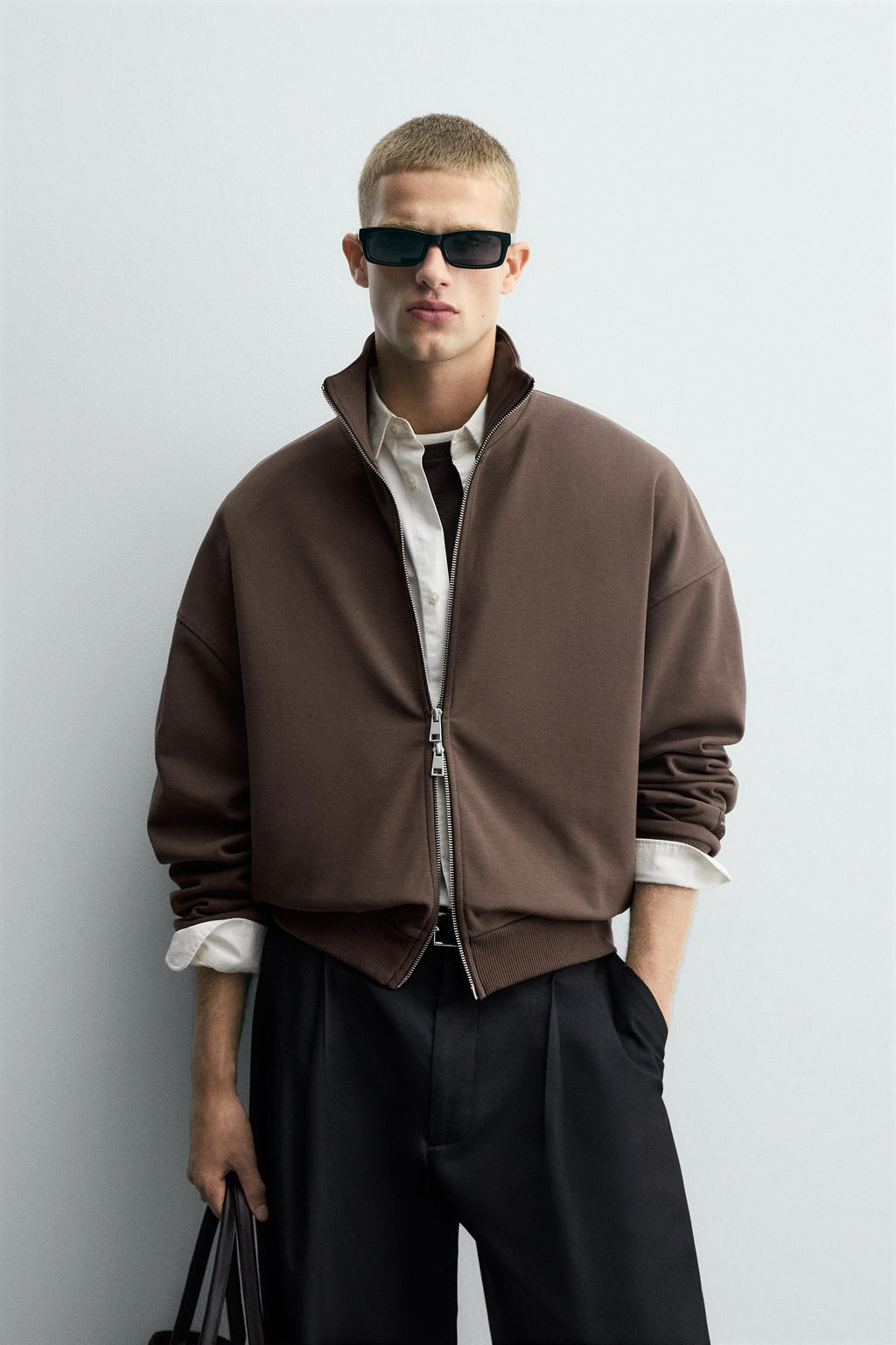INTERLOCK LABEL JACKET - Zara фото 2