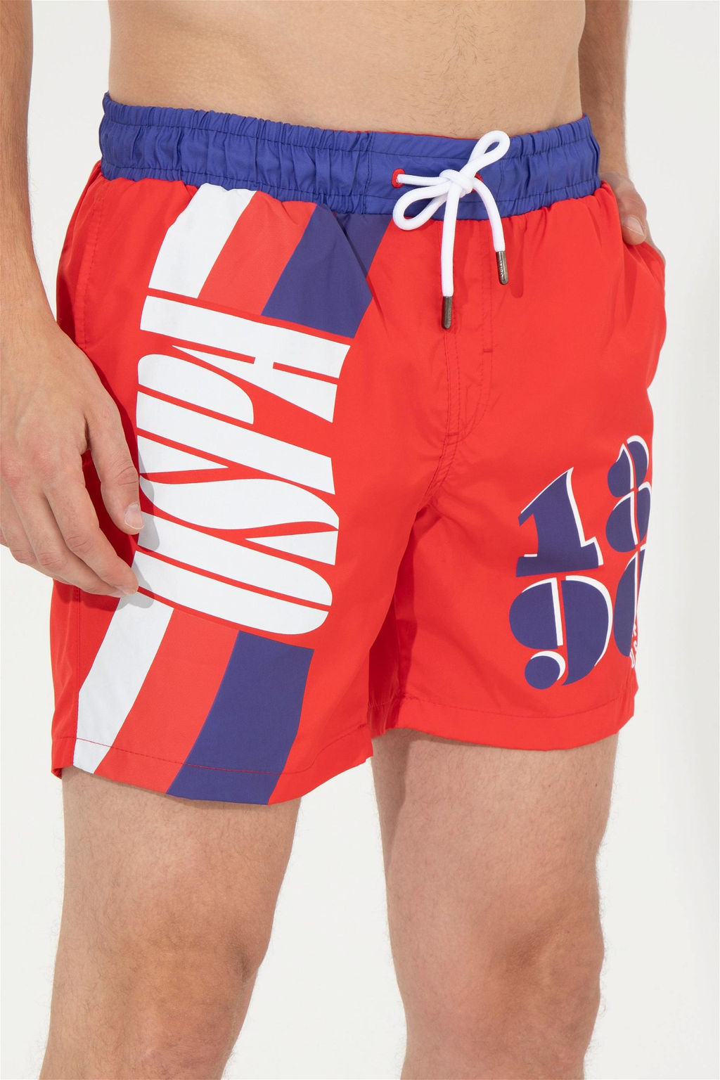 U. S. Polo Assn Мужские красные шорты для плавания - U.s. polo assn фото 8