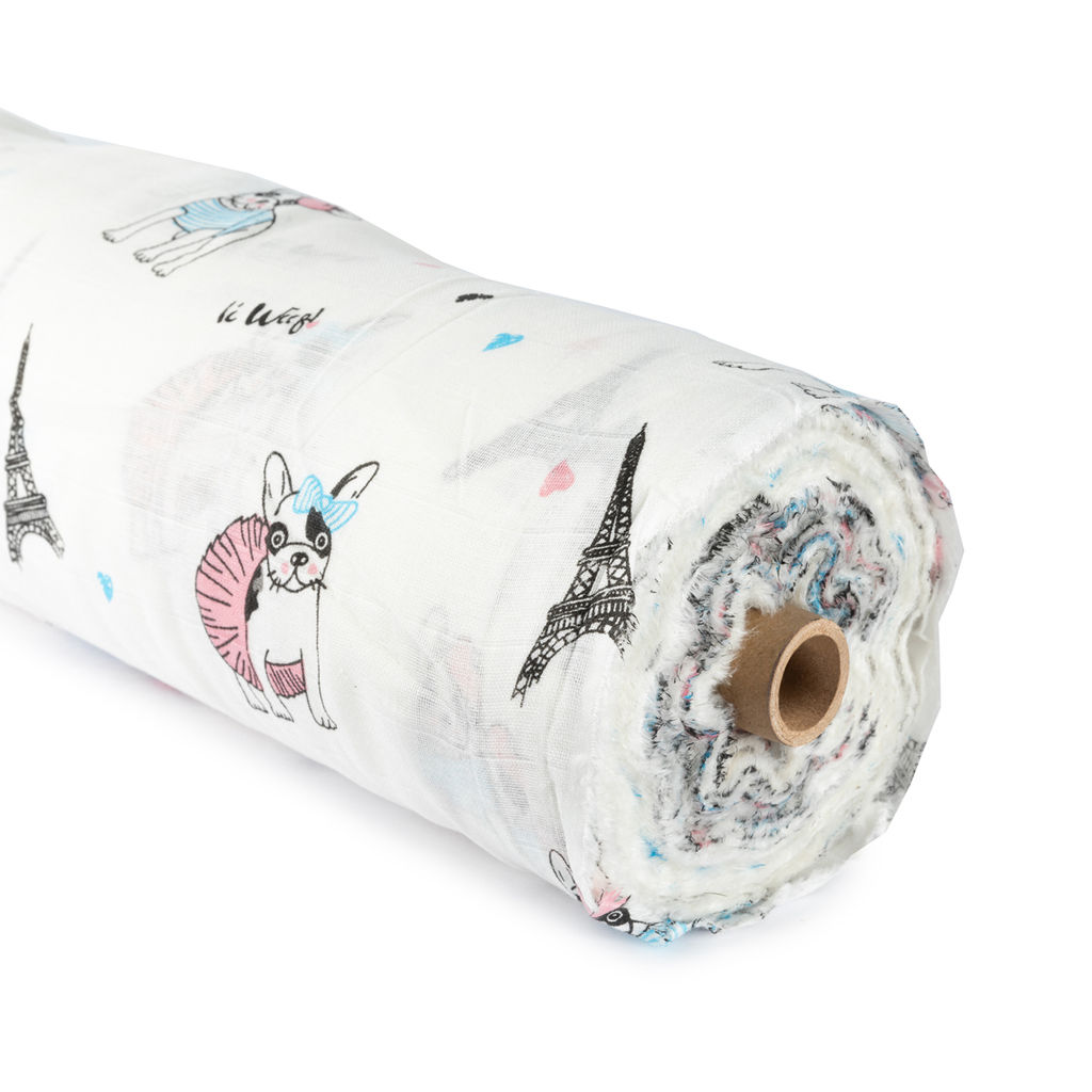 Ткань PEPPY Ткань муслиновая MLF 100% хлопок 125 см 2 см