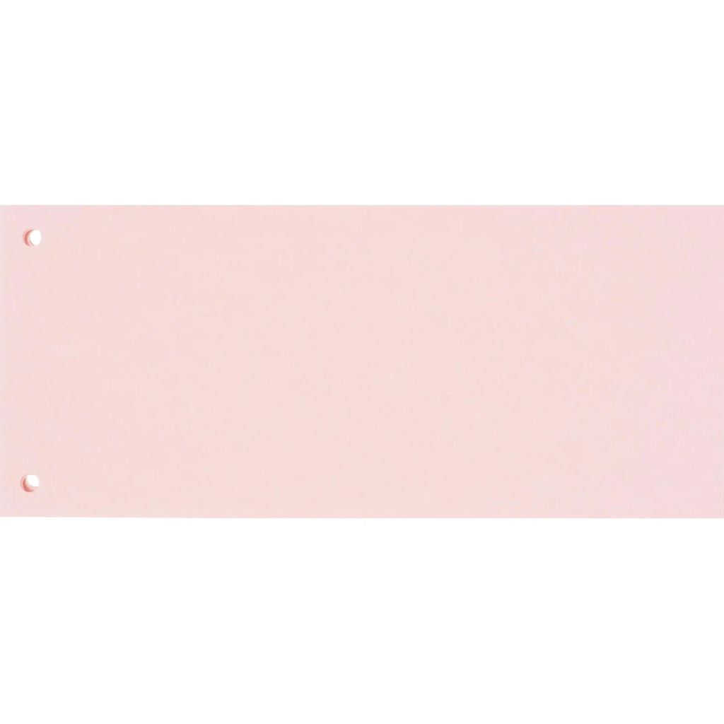 Разделитель листов разделительные полоски Комус, розовые, 100 шт./уп.  фото 2