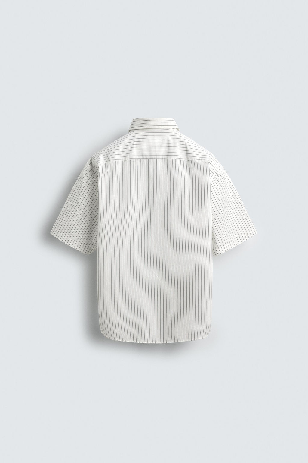 EMBROIDERED STRIPED SHIRT - Zara фото 8