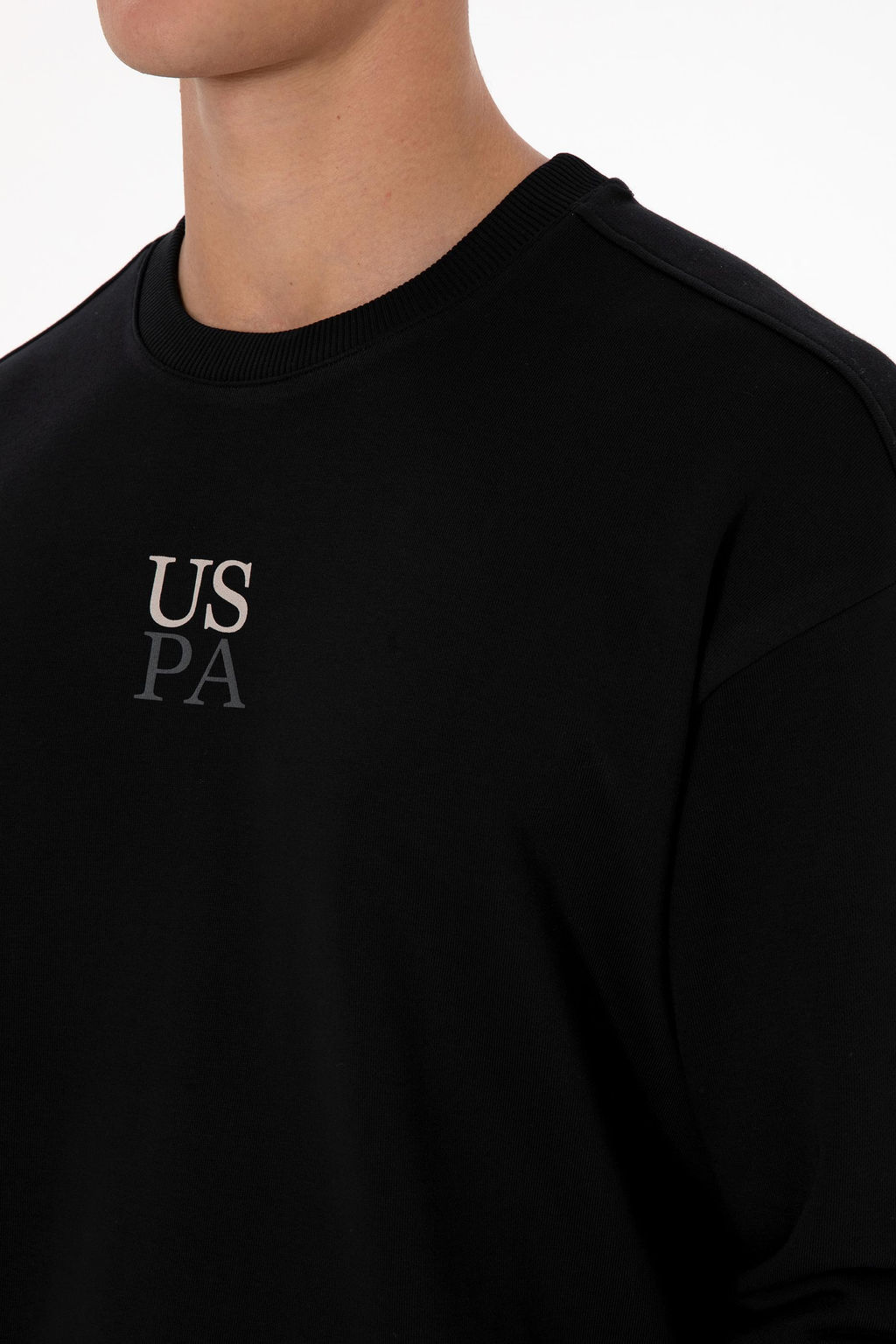 Erkek Siyah Basic Sweatshirt Sepette S_rpriz _ndirim - U.s. polo assn фото 7