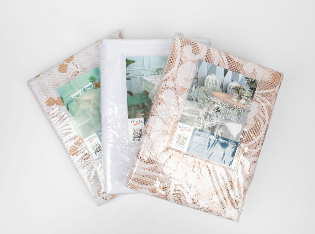 Скатерть декоративная Д221К 2966 розовый 2.35 м*1.60 м рис. Д221К