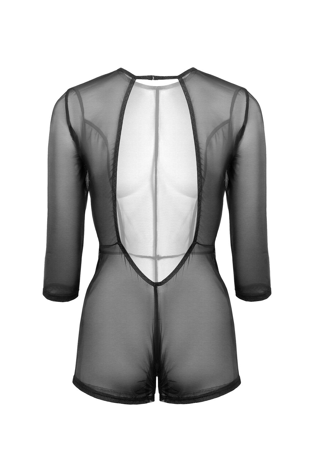 Эротический комбинезон Waname Preciosity с рукавами черный (50-52) - Waname apparel фото 16