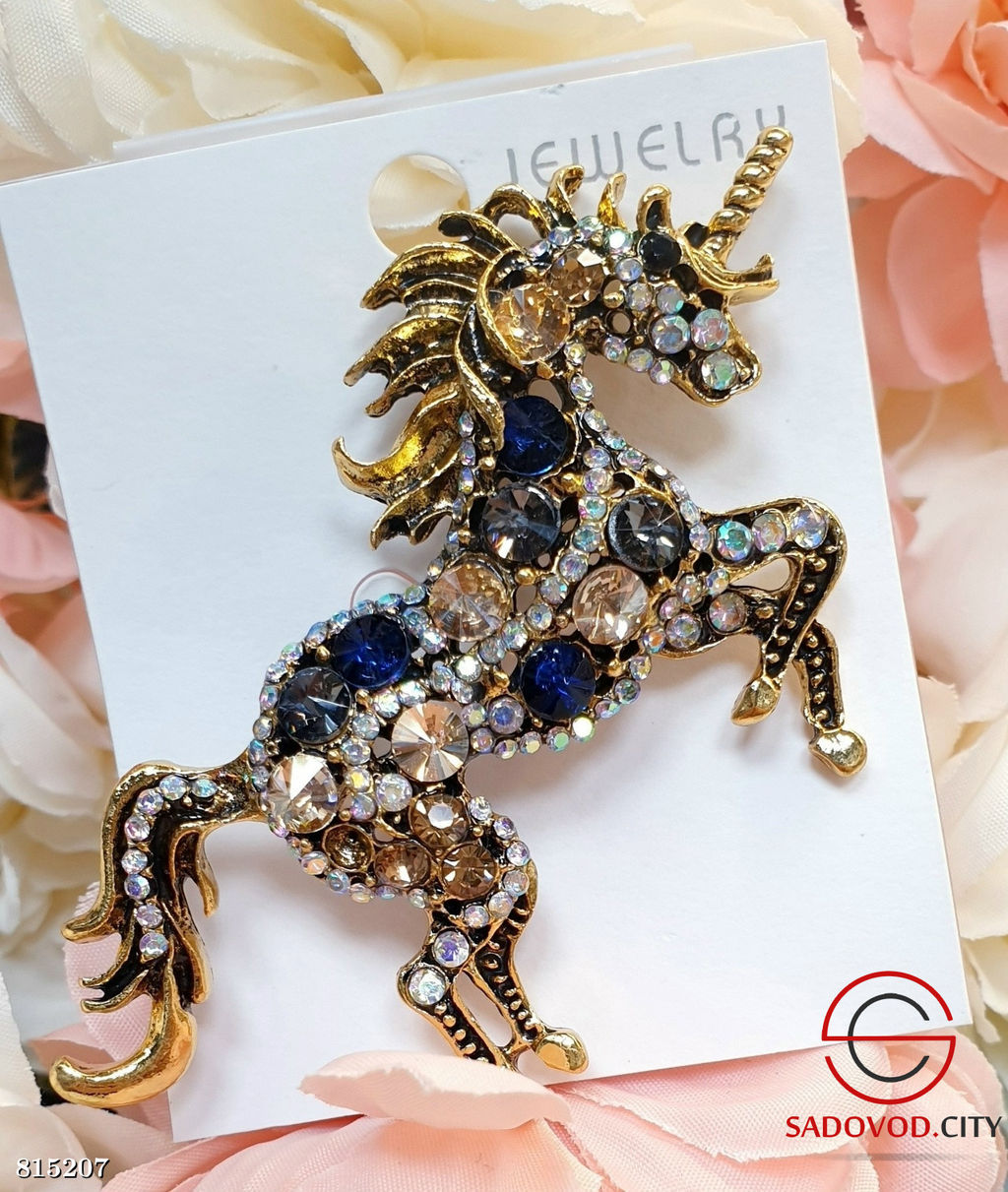 Брошь лошадь Символ 2026 года