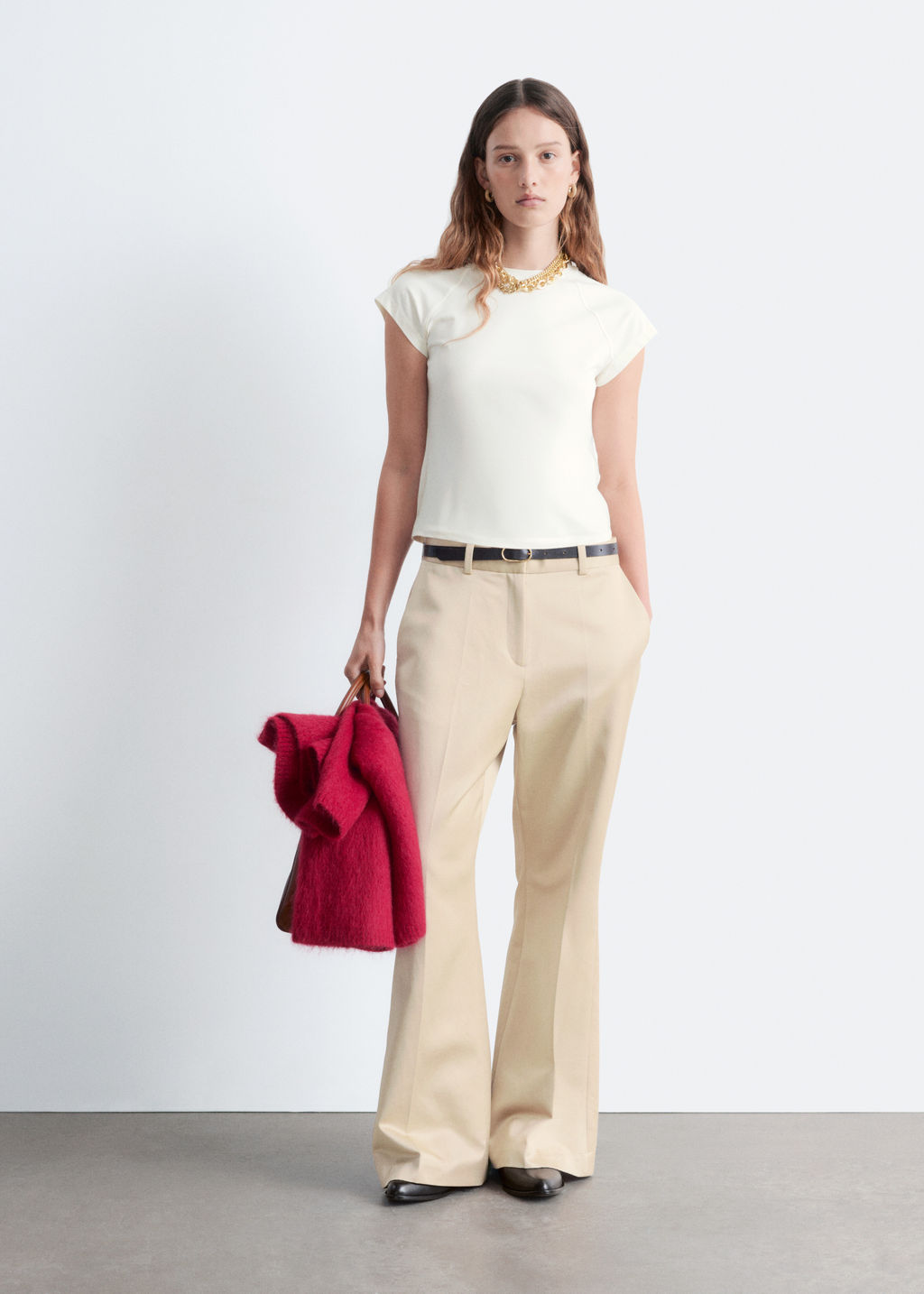 Camiseta ajustada con mangas ragl?n - H&m фото 5