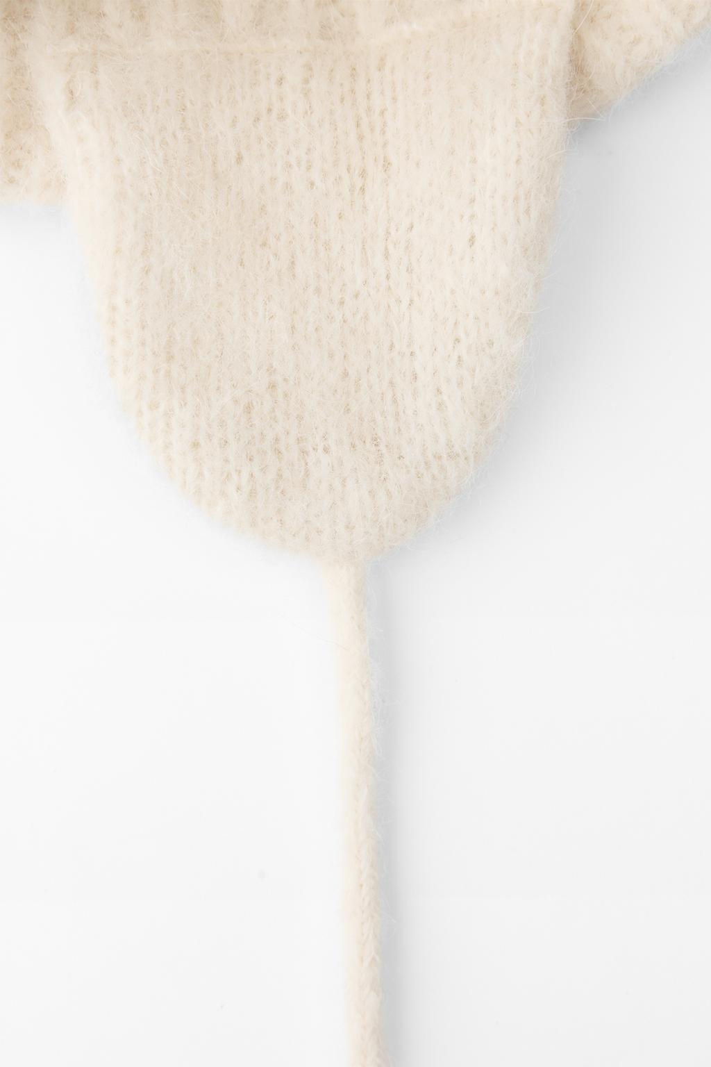 ALPACA BEANIE WITH EARMUFFS - Zara фото 5